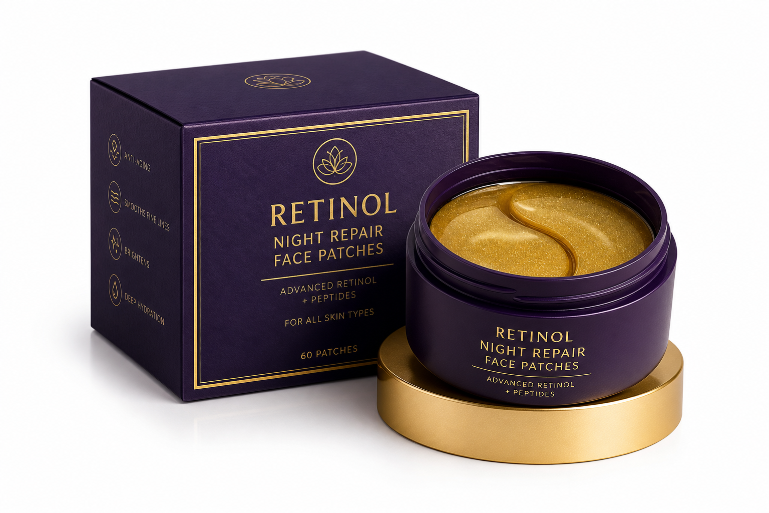 Płatki Retinol na Noc